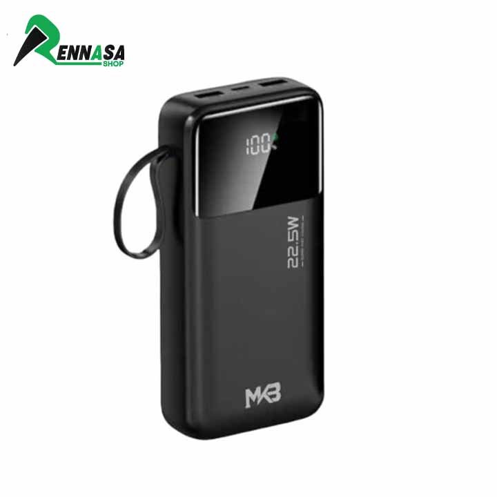 MKB PK52 PD 22.5W 20000mah Power Bank with extra Holder_Rennasa Shop
